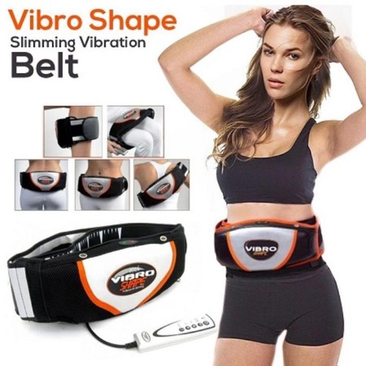 Vibro Shape Slimming Belt - White