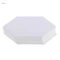 3x100 Pieces Hexagon Shape Paper Quilting Templates for Sewing Craft 7.9cm. 