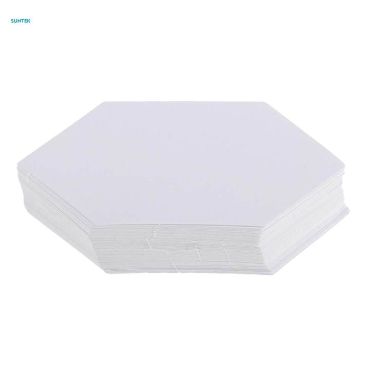3x100%20Pieces%20Hexagon%20Shape%20Paper%20Quilting%20Templates%20for%20Sewing%20Craft%207.9cm%20-%20Image%209