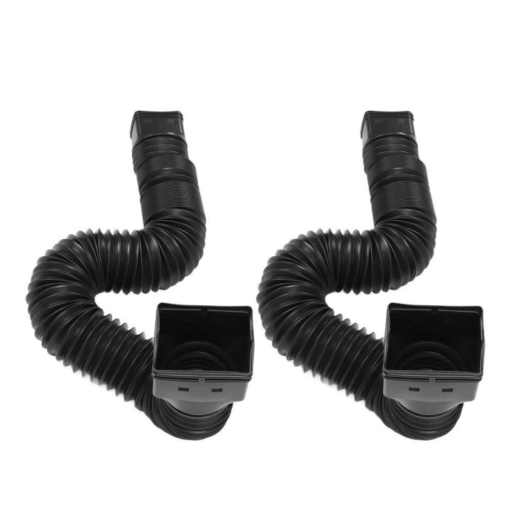 Gutter Downspout Extender, Downspout Extension Adapter Freely Folding for Home