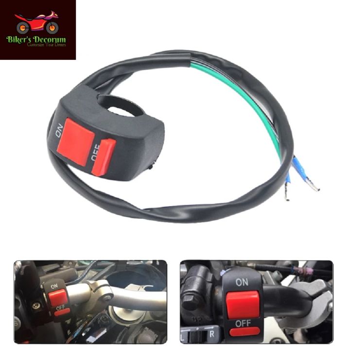 Universal%20Bike%20On/Off%20emergency%20engine%20kill%20switch%202%20Wire%2012V%20Electric%20Vehicle%20LED%20Light%20Double%20Push%20Button%20Switch%2050cm%20Cable%20-%20Image%203