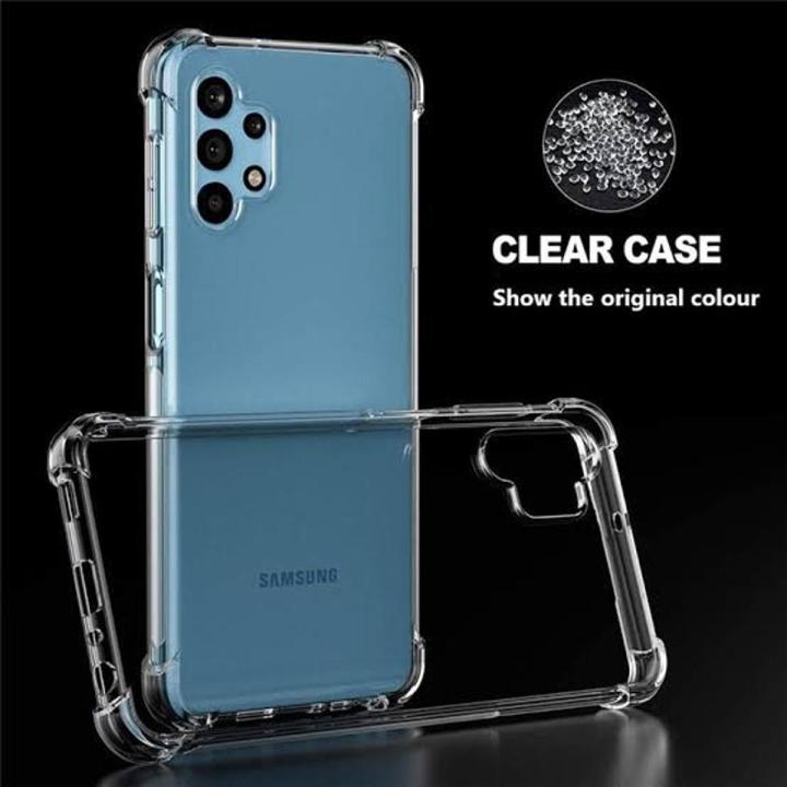 Samsung Galaxy A32 (4G) _Premium Silicone Case Crystal Clear Soft TPU Ultra-Thin Transparent Flexible Protective Mobile Phone Back Cover