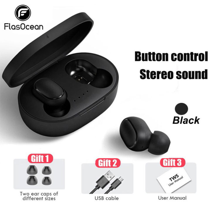 FUPANG】HIFI Sound] TWS Wireless Earphones IPX5 Waterproof Sport