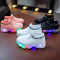 Kids Casual Sneaker Kids Shoes for Girl LED Light Shoes Sports Shoes Luminous Socks Shoes Cozy Young Children Boys Shoes Tennis.