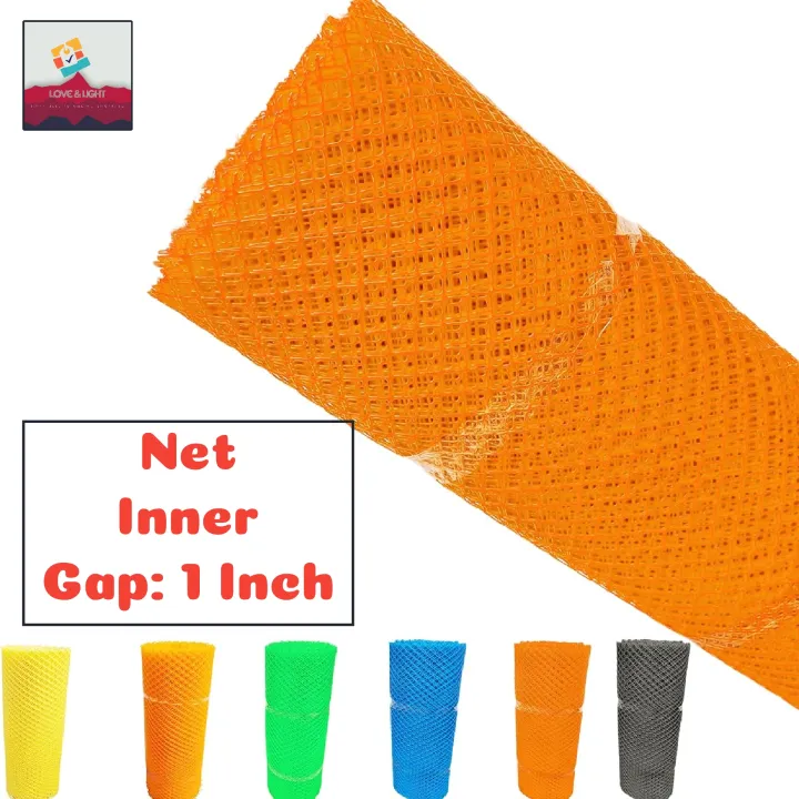 Polyvinyl%20Chloride-PVC%201%20Inch%20Plastic%20Garden%20Fencing%20Net%20(2%20x%203)%20Ft/(24%20x%2036)%20Inch,%20Polyvinyl%20Chloride-PVC%20Poultry%20Netting%20&%20Chicken%20Wire%20Fencing%20Roll,%20PVC%20Barricade%20Netting-Love%20&%20Light%20-%20Image%202