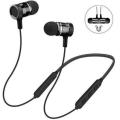 Stereo Super Bass Wireless Bluetooth Earphone - Neckband.