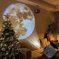 Aurora Moon Galaxy Projection Lamp Creative Background Atmosphere Night Light Earth Projector Photography Lamp 16 Cards Sheets Cherry Super Store. 