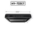 Gazi Smiss HY-722CT | 30.” Kitchen Hood | 2000 m³/hr Suction | 2500 RPM |Copper Motor | Auto Clean | Hand Motion Sensor & Touch Switch. 