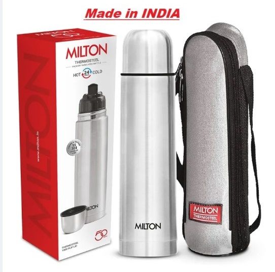 MILTON Thermosteel Flip Lid Flask-350ML (Made in india)