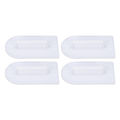 Fondant Icing Smoother Smooth Out Grooves Cake Decoration Sugarcraft Scraper Easy Cleaning 8Pcs with Handle for Syrups. 