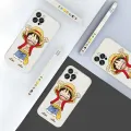 AMORVOR for Samsung Galaxy J5 Prime Back Cover Anime One-Piece Luffy Side design Soft Case Liquid Silicone Phone Cases. 