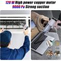 3-In-1 Computer Vacuum Air Blower Rechargeable Car Vacuum Cleaner Cyclonic Suction.