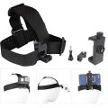Head Mount Phone Holder Strap – Adjustable Clip for Smartphones & Action Cameras. 