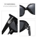 YSYX Polarized Women's Sunglasses Brand Designer Sun Glasses Fashion Classic Big Frame Glass Female Vintage Oculos De Sol ST2012.