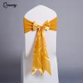 Chair Sashes Bow Cover Easy To Install Remove For Wedding Party Xmas Birthday Shower Decoration.