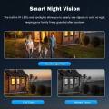 OUTDOOR V380 PRO 2lens 2 cameras 3 MOBILE SCREEN 6MP(2MP+2MP+2MP) 10XZOOM IP66 Wireless Camera.