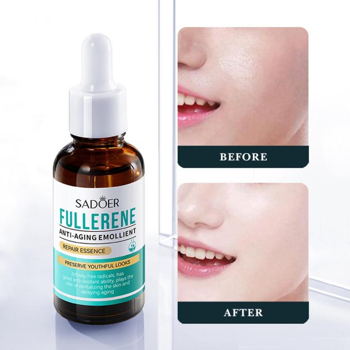 SADOER Skin Care Moisturizing fullerene anti aging facial serum-30ml