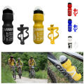 750ML Mountain Bike Bicycle Cycling Water Drink Bottle+Holder Cage Rack Encounter. 