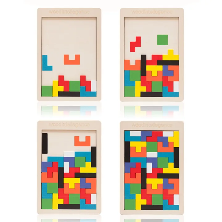 Children's%20Puzzle%20Tetris%200.19%20Wooden%20Early%20Education%20Shape%20Matching%20Toy%20Baby%20Puzzle%20Puzzle%20Blocks%20-%20Image%202