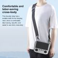 PULUZ Neck Lanyard Strap for DJI RC Remote Control-PULUZ Neck Lanyard Strap for DJI RC 2 / RC 1 / Air 3 / Mini 4 Pro / Mini 3 Pro / Air 2S / Air 2 / Mavic 2 Screen Remote Control (Black Color). 