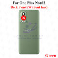For onePlus Nord 2 Back Panel/Backshell/ Casing +Camera Lens  With Logo-All Colors Available. 