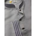 Premium Ash Color Semi Long Panjabi for Men. 