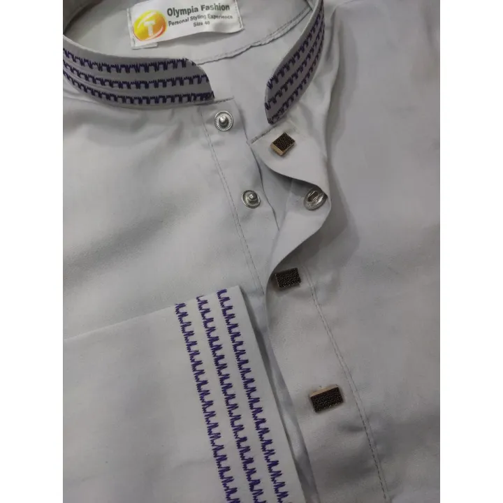 Premium%20Ash%20Color%20Semi%20Long%20Panjabi%20for%20Men%20-%20Image%202