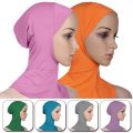 Womens Scarf Muslim Underscarf Women Veil Hijab Head Scarves Muslim Turbans Head for Women Hijabs Hijab Caps Hat Islamic.