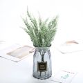 Artificial Flower Flocking Plastic Lavender Bunch, Plant, Valentine's Day, Wedding, Indoor and Outdoor, Desk Decoration. 