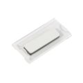Pin Or Magnet Acrylic Plastic Name Id Badge Clear Holder Business Card Tag Badge Holder. 