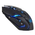 AZZOR Wireless Gaming Mouse Rechargeable 7-color Luminous Backlight Breath Comfort Gamer for Computer Desktop Laptop NoteBook PC.