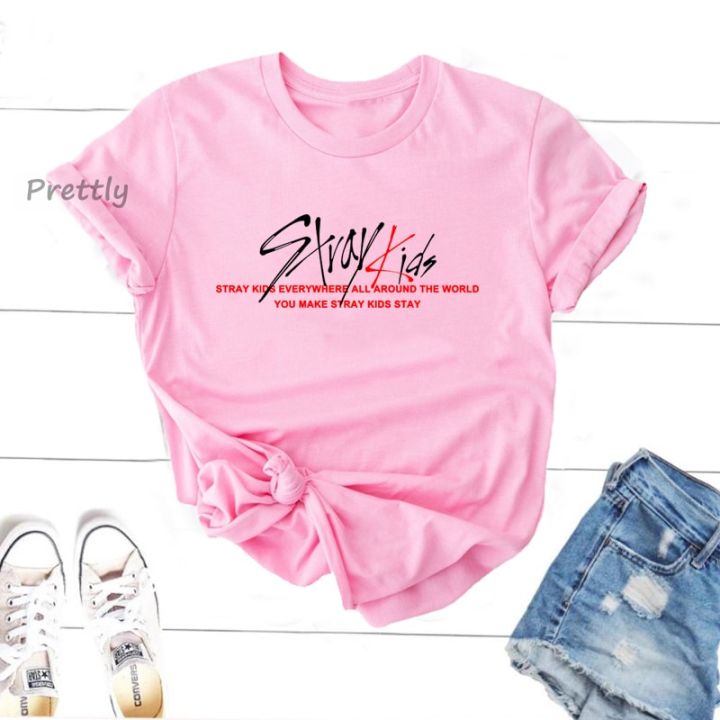 Stray%20Kids%20Maniac%20T%20Shirt%20Women%20Korean%20Fashion%20Straykids%20Everywhere%20All%20Around%20The%20World%20Tshirt%20Kpop%20Cotton%20Short%20Sleeve%20Tees%20-%20Image%205