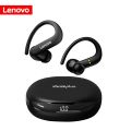 Lenovo T50 Bluetooth 5.3 Earphones TWS Wireless Headphones Button Control Noise Reduction Earhooks Waterproof Headset with Mic. 
