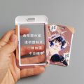 【Aesth Diary Store】（NEW）Anime Demon Slayer: Kimetsu Yaiba Kamado Tanjirou Nezuko Credit Card ID Holder Bag Student Business Card Cover. 