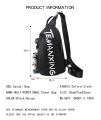 Chest Bag Crossbody Backpack Men Waterproof Oxford Cloth Shoulder Bag Women's Casual Messenger Bag Unisex sweethearts Small Bag.