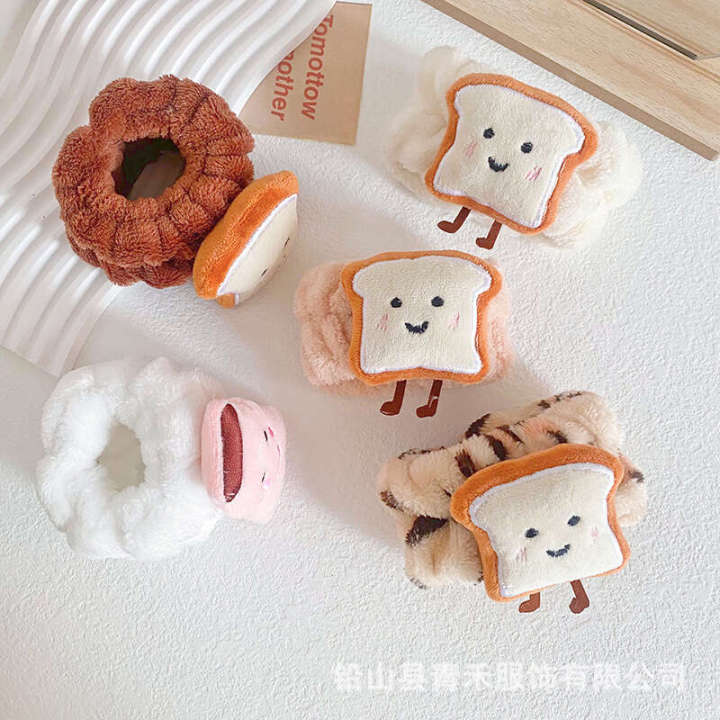 Cartoon%20Cute%20Toast%20Rice%20and%20vegetable%20roll%20Face%20Wrist%20Female%20Wash%20Hands%20Do%20Not%20Drip%20Prevent%20Cuffs%20from%20Getting%20Wet%20Water%20Absorbent%20Bracelet%20Hair%20Band%20-%20Image%204