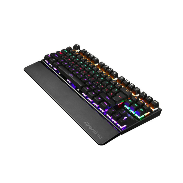 Backlit%20Mechanical%20Gaming%20Keyboard%20Blue%20Switch%2087%20Keys%20Ergonomic%20Keyboard%20Suspended%20Keys%20with%20Hand%20Wrist(Black)%20-%20Image%204