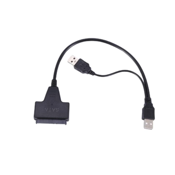 Laptop Hard Disk Drive Converter Cable-2 x SATA Hard Disk Drive Converter Cable-Black