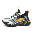 Daze Bear Boy's Shoes2022Autumn and Winter Cotton-Padded Shoes with Velvet Children's Sports Shoes Men's Middle and Big Children's Waterproof Leather Running Shoes.