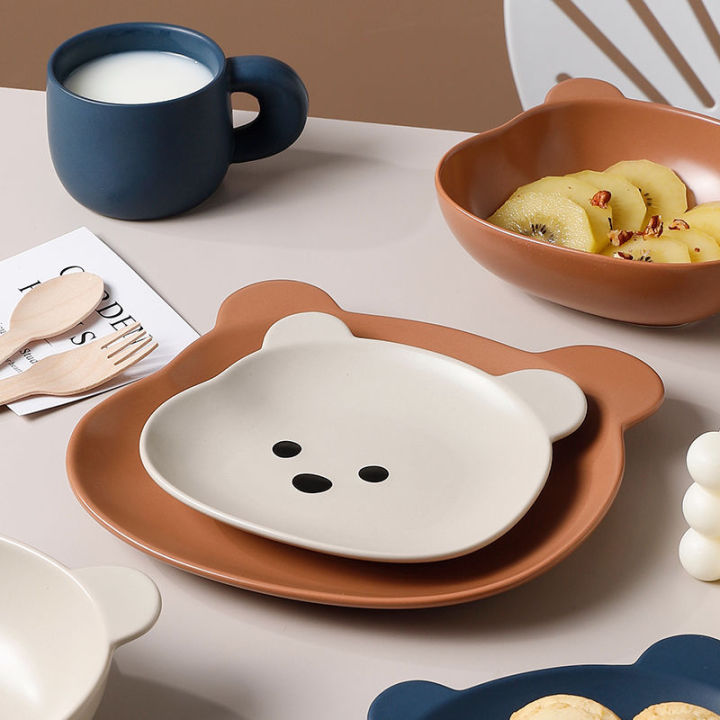 Bear%20Plate%20Bowl%20Tableware%20Ceramics%20Fruit%20Noodle%20Breakfast%20Salad%20Bowl%20Plate%20Fruit%20Dishes%20Sauce%20Utensils%20For%20Kitchen%20Dessert%20Tray%20-%20Image%203