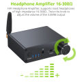 Bluetooth DAC Converter 192KHz Digital to Analog Converter with Headphone Amplifier AAC Built-in 5.0 Receiver.