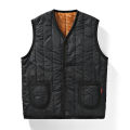 Autumn Winter Men Windproof Vest Warm Plus Velvet Casual Fashion Coat Clothes Waistcoat Trend Versatile Male Jacket Top Clothing. 