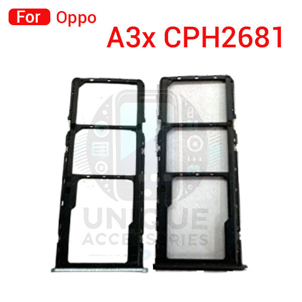 Cph2681 Ringer Box Oppo A3x CPH2681 Sim Tray Micro SD Card Slot with Sim Ejector Pin ...