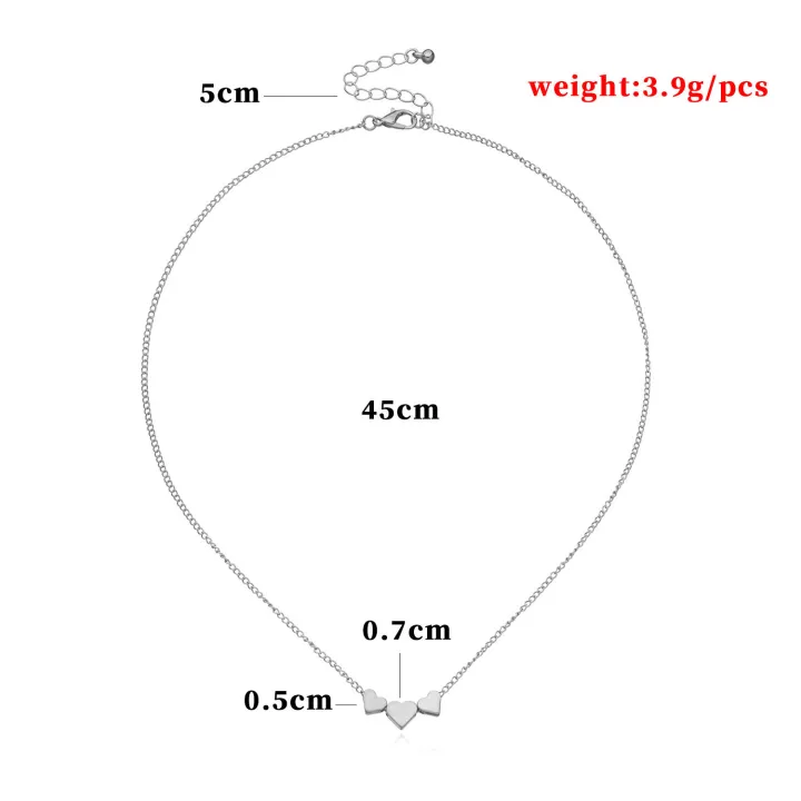 Cross-border%20jewelry,%20love%20collar,%20clavicle%20chain,%20necklace,%20women's%20fashion%20necklace,%20handmade%20trendy%20street%20photography%20-%20Image%205