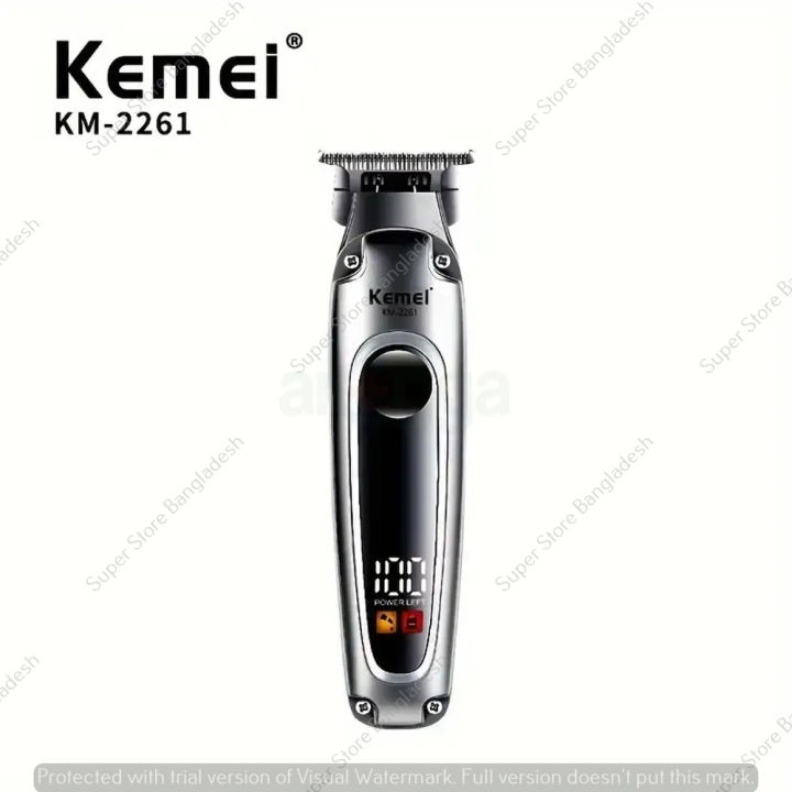 KEMEI%20KM-2261%20Hair%20Beard%20Shaver%20High%20Quality%20Professional%20Men's%20Trimmer%20-%20Image%202