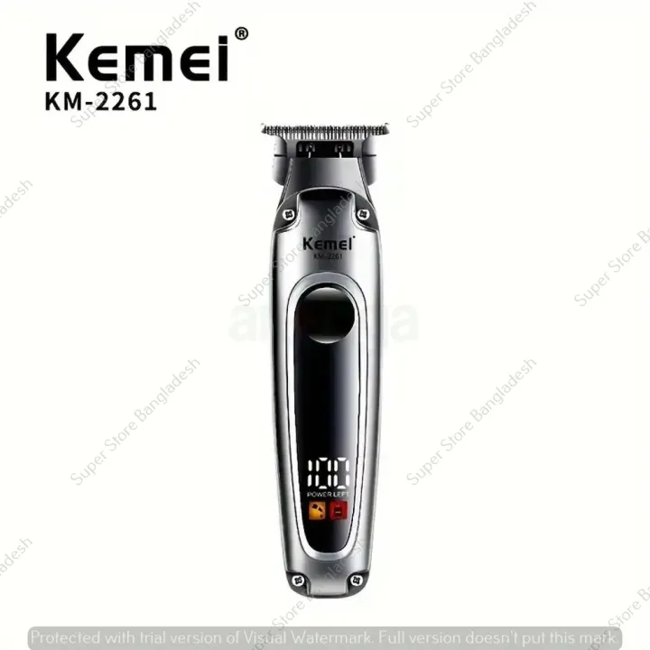 KEMEI%20KM-2261%20Hair%20Beard%20Shaver%20High%20Quality%20Professional%20Men's%20Trimmer%20-%20Image%202