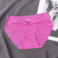 Women Seamless Ice Silk Panty – Soft Breathable Underwear (Available in Sizes 25 to 38 Inches). 
