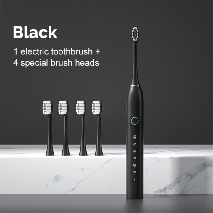 6%20Modes%20Sonic%20Electric%20Toothbrushes%20for%20Adults%20Kids%20Smart%20Timer%20Rechargeable%20Whitening%20Toothbrush%20IPX7%20Waterproof%204%20Brush%20Head%20-%20Image%202