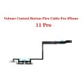 Power Volume Switch On Off Flex Cable with Metal Bracket Assembly For iPhone 11 Pro Max.