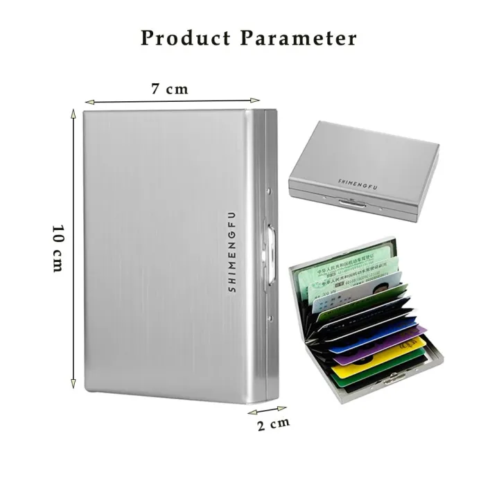 Men%20RFID%20Blocking%20Card%20Holder%20Stainless%20Steel%20Metal%20Slim%20Wallet%20Money%20Bag%20Anti-scan%20Credit%20ID%20Thin%20Holder%20Case%20Small%20Male%20Wallet%20-%20Image%202